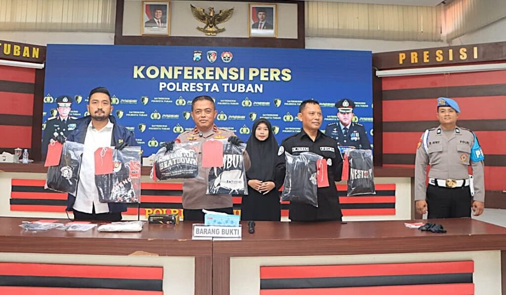 Polresta Tuban Amankan 8 Tersangka Pengeroyokan di 4 Lokasi