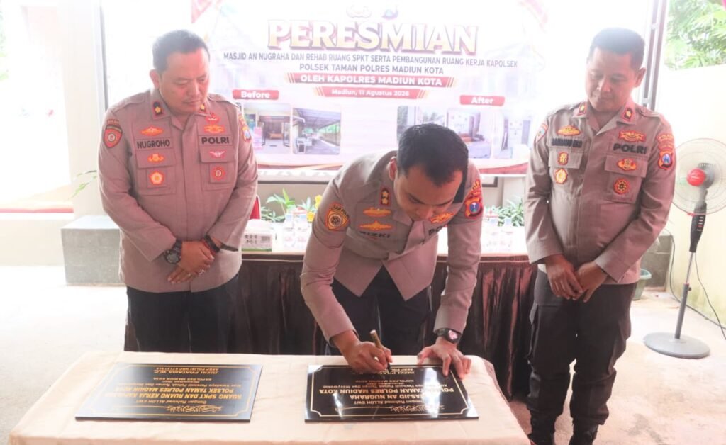 Dengan diresmikannya sejumlah ruang pelayanan sekaligus berikan kenyamanan personel maupun masyarakat yang datang untuk mendapatkan pelayanan