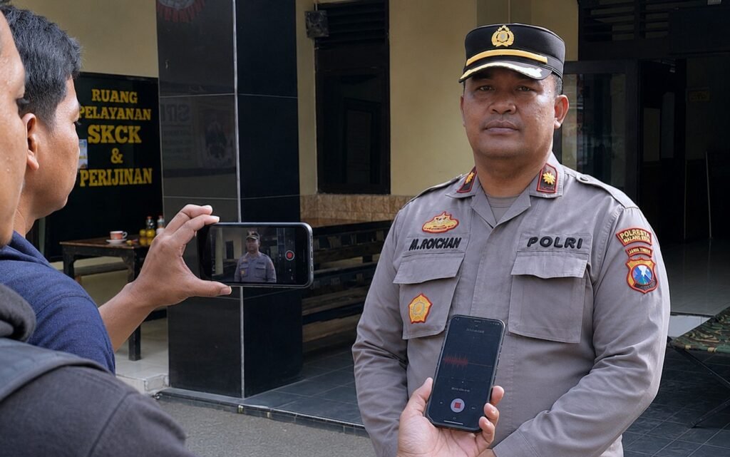Kompol M. Roichan: Dua Pria Diserahkan Warga ke Polsek, Seluruh Proses Dilakukan Secara Profesional dan Transparan