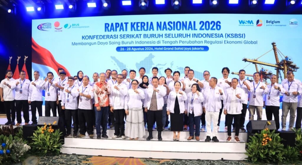 Kapolri apresiasi Rakernas KSBSI dan berharap hasil pembahasan jadi langkah strategis memperjuangkan kemajuan, perlindungan, serta kesejahteraan buruh Indonesia