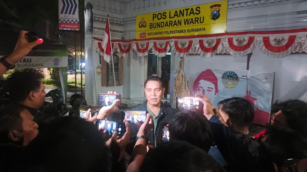 Polda Jatim Pastikan Situasi Surabaya Kondusif & Terkendali Pascakejadian di dua Pos Lantas