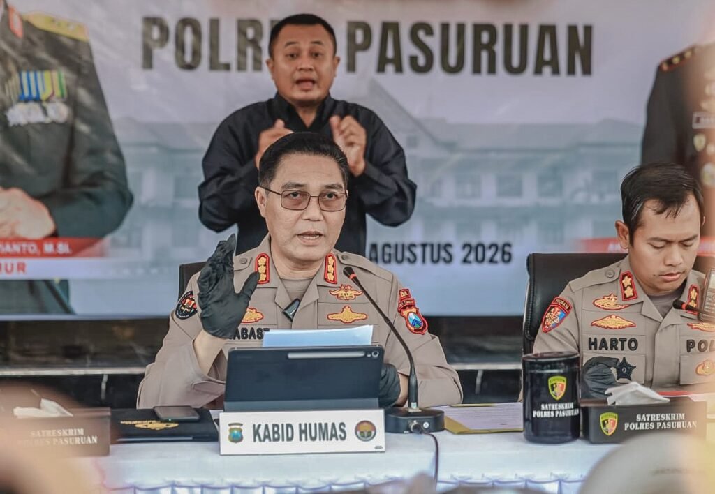 Polres Pasuruan Ungkap 5 Kasus Kekerasan di Jalur Malang–Surabaya, 7 Tersangka Diamankan