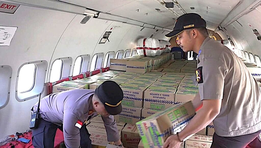 Polri memastikan dukungan logistik akan terus diarahkan kepada masyarakat terdampak sebagai bagian dari upaya penanganan dan pemulihan pasca gempa