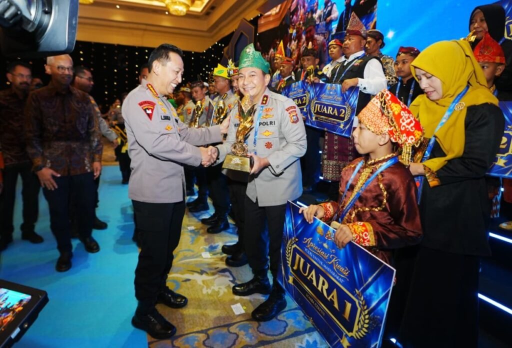 Unggul di Enam Kategori, Polda Riau Juara Umum Ketahanan Pangan Polri