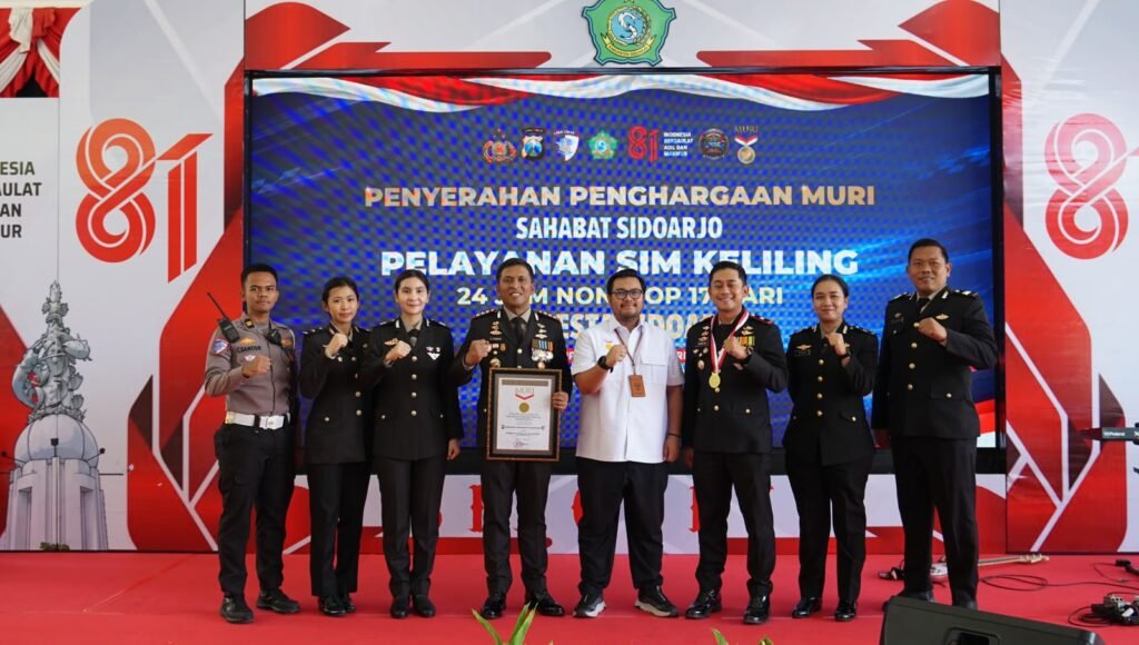 Satlantas Polresta Sidoarjo akan terus berupaya menghadirkan pelayanan yang mudah, cepat, dan memberikan kemudahan bagi masyarakat dalam pengurusan SIM
