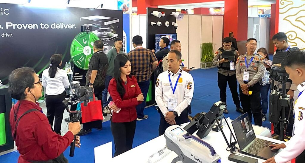 Korsabhara Baharkam Polri Pukau Pengunjung Indo Security 2026 Expo, Tampilkan Alsus Modern dan Layanan Humanis
