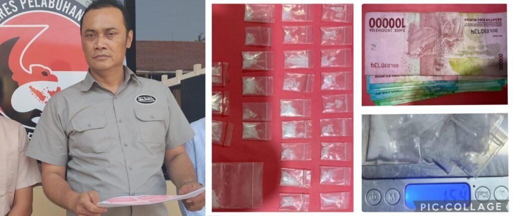 Polres Pelabuhan Tanjung Perak Ungkap Peredaran Narkoba, Satu Tersangka dan 28 Poket Sabu Diamankan