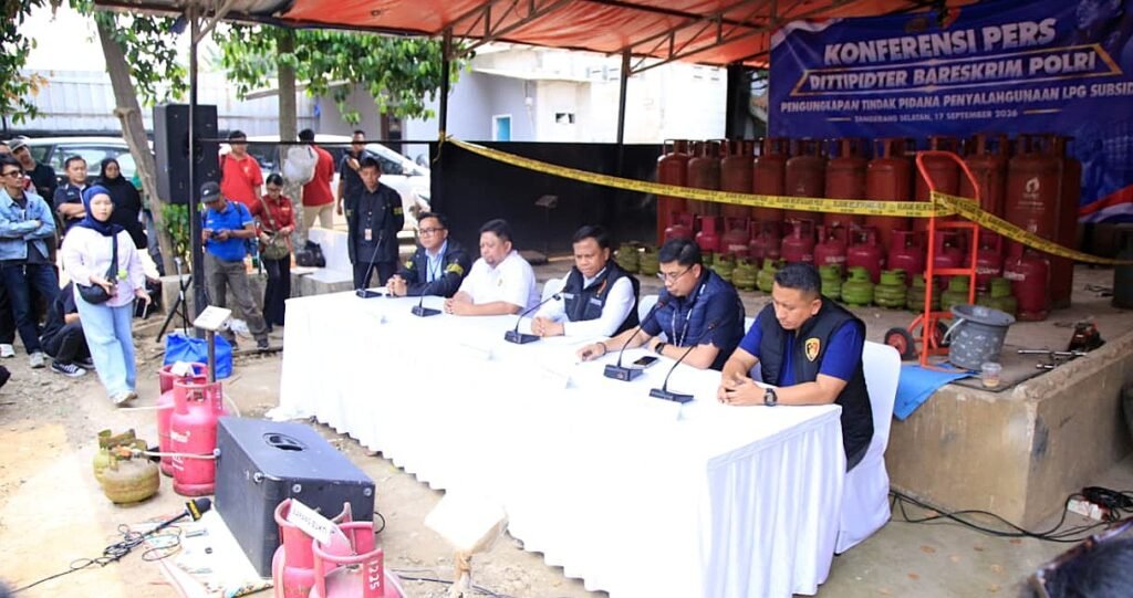 Pengungkapan dilakukan pada Rabu (16/9/2026) setelah penyidik mendapat informasi terkait praktik pemindahan LPG subsidi tersebut.