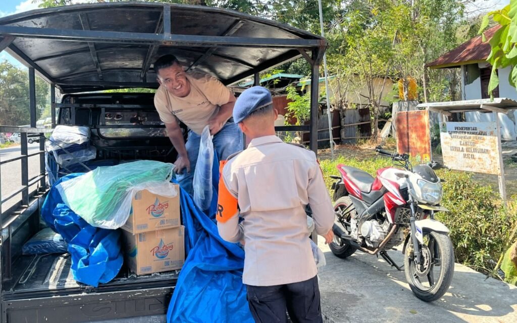 Dukungan logistik bagi masyarakat terdampak bencana terus mengalir