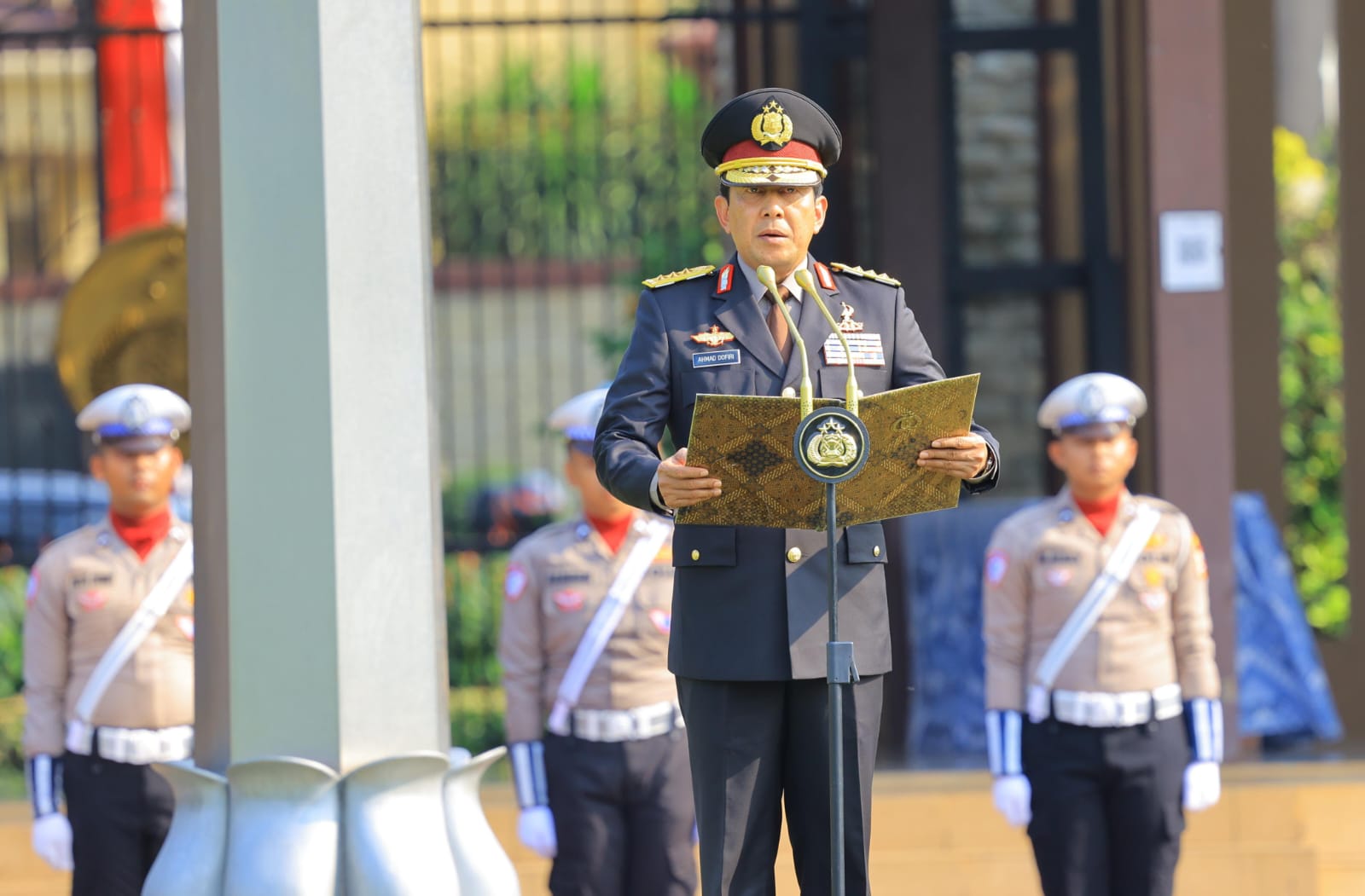 Mabes Polri Gelar Upacara Sumpah Pemuda: Indeks Pembangunan Pemuda Harus Ditingkatkan