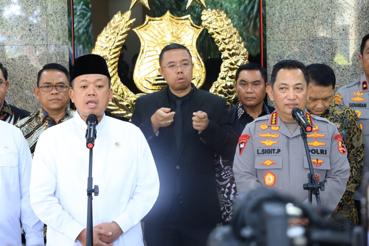 Menteri ATR/BPN Temui Kapolri Untuk Kerjasama Berantas Mafia Tanah Tanpa Toleransi