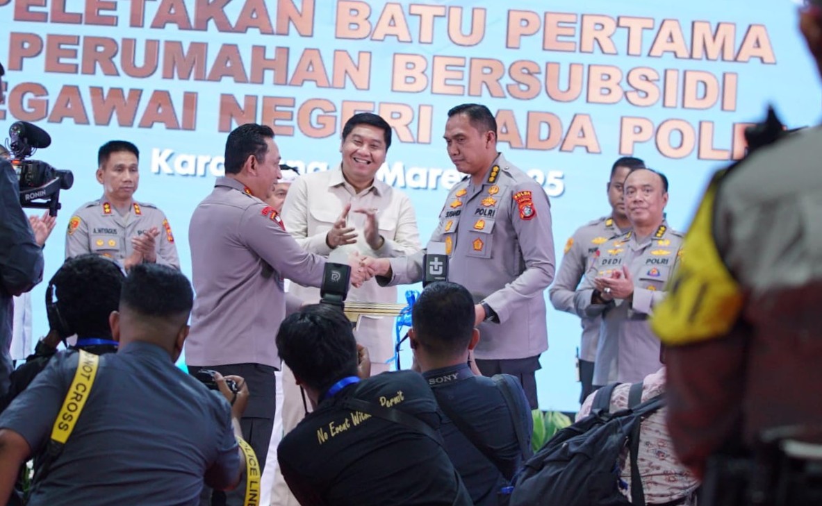 Groundbreaking Serentak Rumah Subsidi Polri, Kapolri: Target 100.000 Rumah di 2025