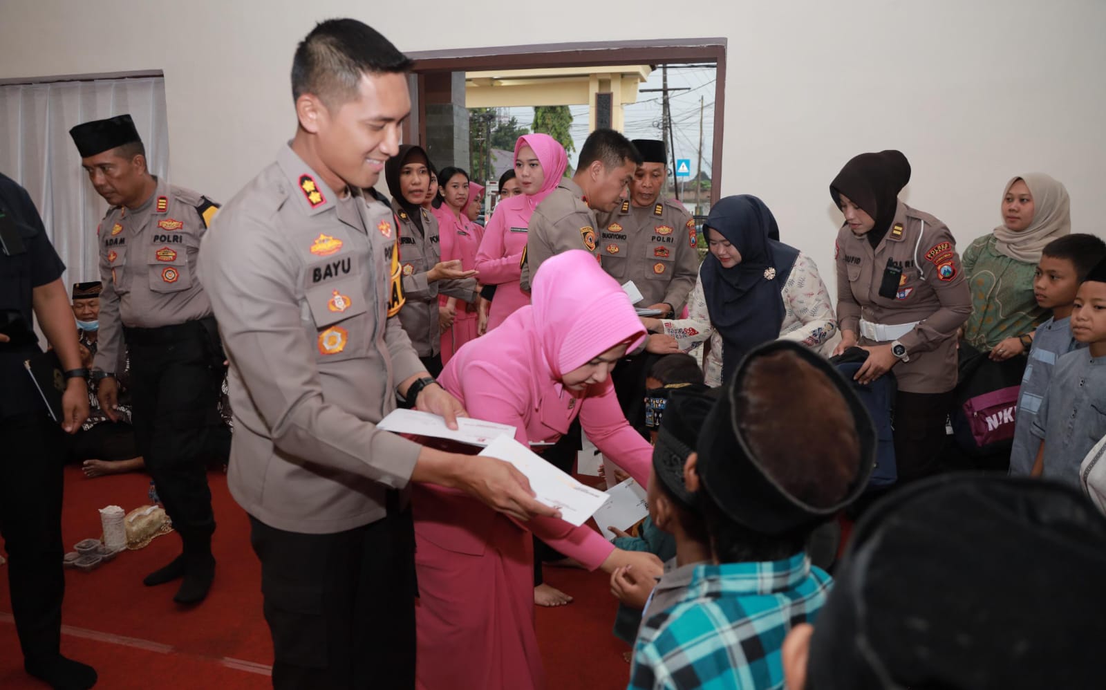 Ramadhan Berkah, Polres Jember Gelar Buka Puasa Bersama Anak Yatim