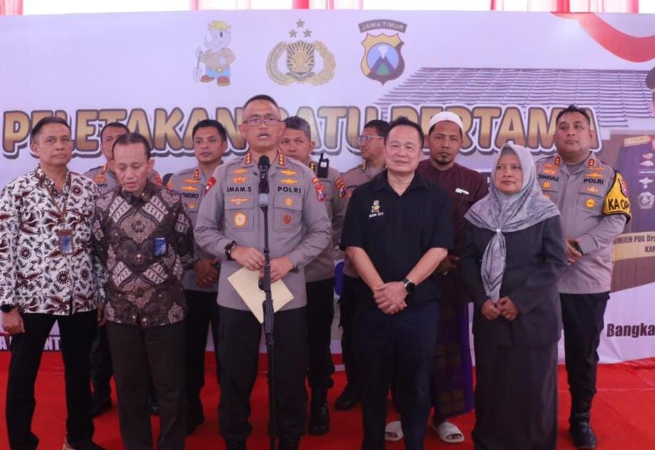 Kapolda Jatim Laksanakan Groundbreaking Perumahan Bersubsidi untuk Anggota Polri