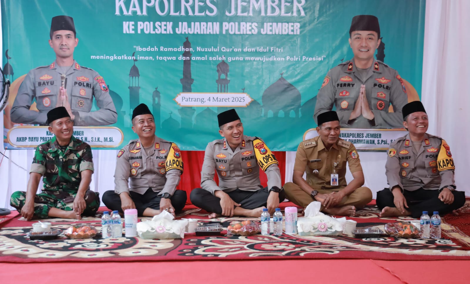 Polres Jember Gelar Safari Ramadan, Pererat Silaturahmi dan Jaga Kamtibmas