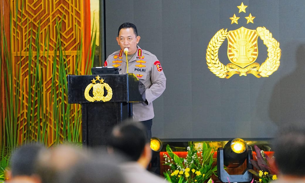 Kapolri Hadiri Pembukaan Rapat Kerja Teknis Gabungan Seluruh Divisi