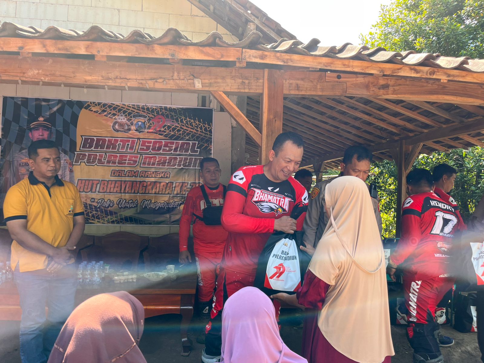 Polres Madiun Sambut Hari Bhayangkara ke-79 Gelar Baksos di Daerah Terpencil