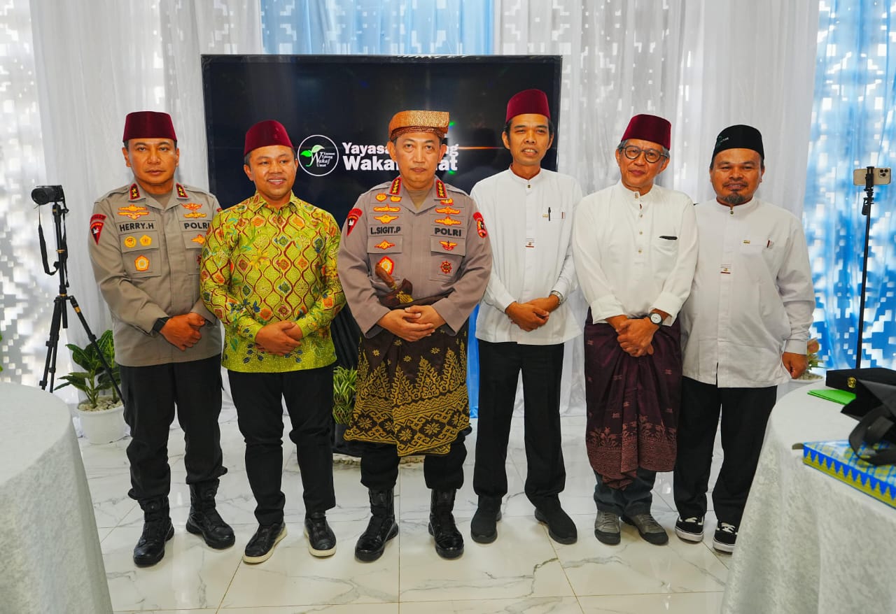 Kapolri Sambang Petang Bersama Ustaz Abdul Somad, Komitmen Jaga Kamtibmas