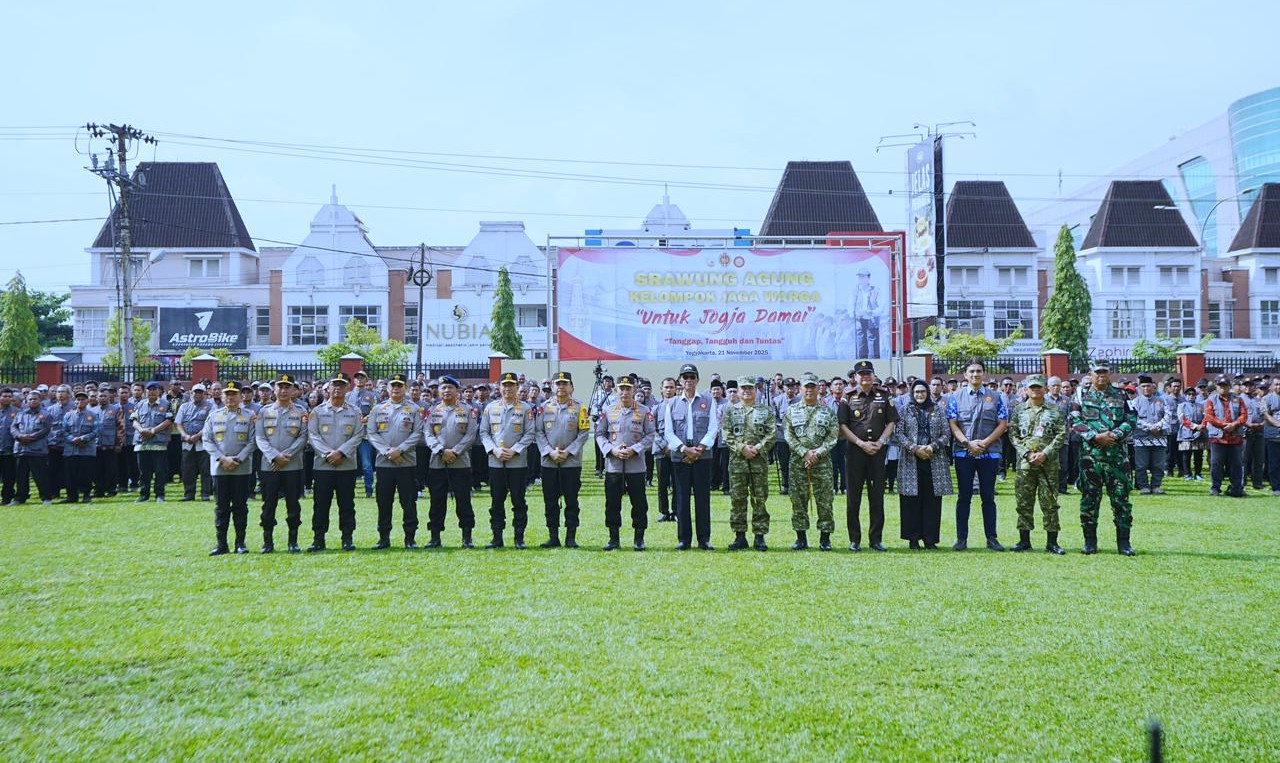Hadiri Apel Srawung Agung di DIY, Kapolri: Sinergi dengan Warga Jaga Keteraturan Sosial