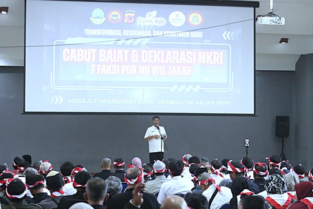 Tujuh Faksi NII Jawa Barat Serentak Lakukan Cabut Baiat dan Deklarasi Setia kepada NKRI