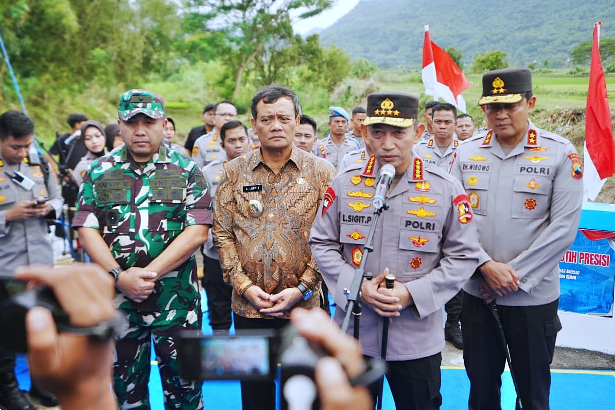 Kapolri Resmikan 19 Jembatan Merah Putih Presisi, Komitmen Tindaklanjuti Arahan Presiden Prabowo