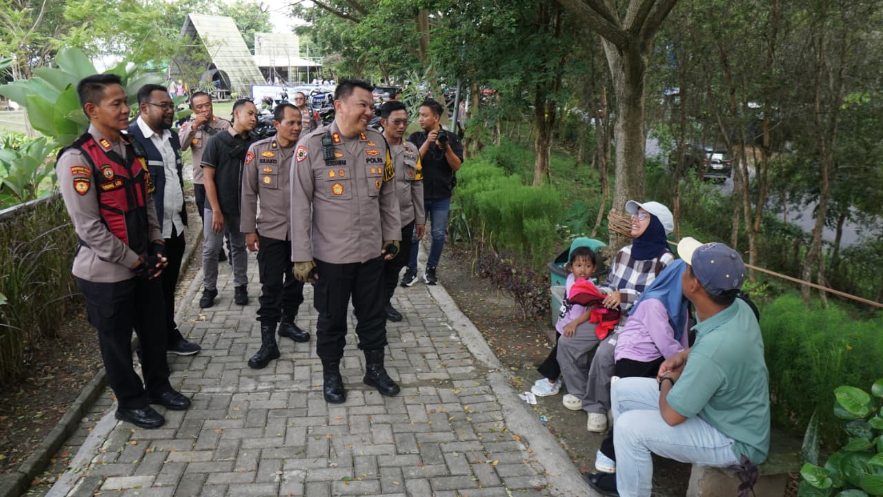 Komitmen Polres Mojokerto Kota Wujudkan Libur Lebaran Aman dan Nyaman bagi Masyarakat