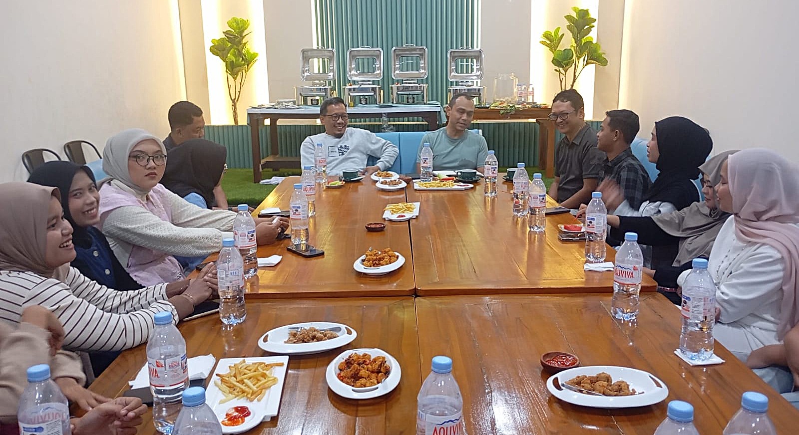 Kapolresta Malang Kota Diskusi dengan Mahasiswa UWG, Ajak Lawan Miras, Narkoba, dan Penipuan Online