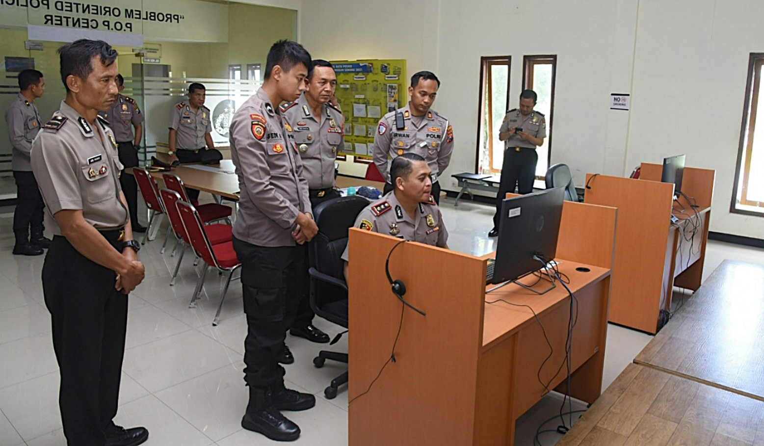 Pelayanan Publik Jadi Prioritas, Kapolres Bondowoso Monitoring Kesiapan Polsek Jajaran