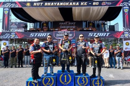 Gas di Sirkuit, Bukan di Jalan! Open Drag Bike Dhira Brata Cup Championship 2026 Resmi Dibuka di Samarinda dalam Rangka Hari Bhayangkara ke-80
