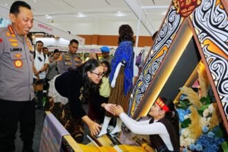 Ketua Umum Bhayangkari berharap Bazar Kreasi Bhayangkari Nusantara dapat memberikan dampak nyata dan berkelanjutan bagi para pelaku usaha maupun masyarakat secara luas
