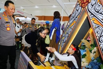 Ketua Umum Bhayangkari berharap Bazar Kreasi Bhayangkari Nusantara dapat memberikan dampak nyata dan berkelanjutan bagi para pelaku usaha maupun masyarakat secara luas