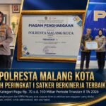 Polresta Malang Kota Raih Peringkat I Satker Berkinerja Terbaik dari KPPN Malang, Bukti Pengelolaan Anggaran Transparan dan Akuntabel