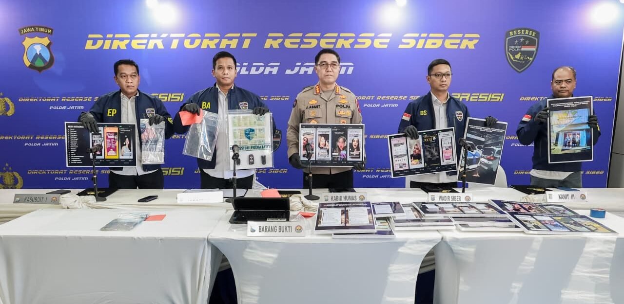 Polda Jatim Bongkar Arisan Online Fiktif Transaksi Capai Rp.71 Miliar