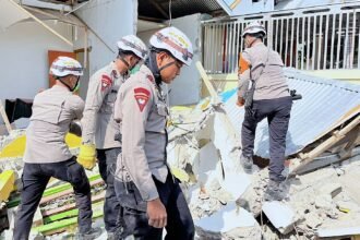 Brimob dan Pertamina Bersinergi Hadirkan Sumber Air Bersih bagi Warga Terdampak Gempa