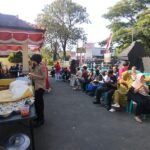 Polresta Malang Kota Sapa Warga melalui Baktikes dan Makan Bersama Gratis