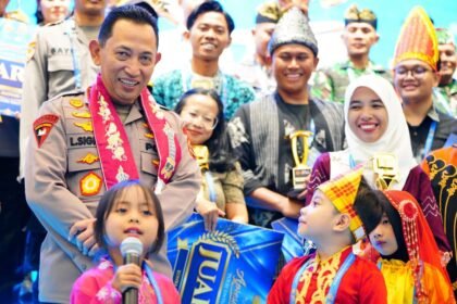 Dari Dongeng hingga Cita-Cita, Kapolri Beri Ruang Anak untuk Berkarya