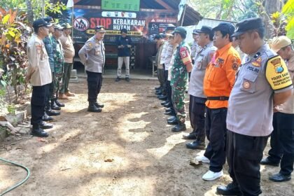 Cegah Karhutla, Polres Ponorogo Perketat Pengawasan di Kawasan Hutan