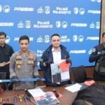 Polres Mojokerto Amankan 3 Tersangka Pencurian Brankas isi Rp.1,4 Miliar Milik Kampus UAC Pacet