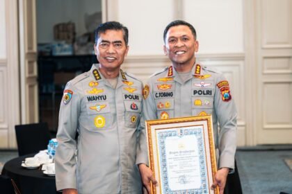 Pada Kategori Polisi Inovatif, Bapak Kapolresta Sidoarjo masuk tiga besar terpilih untuk mendapatkan penghargaan
