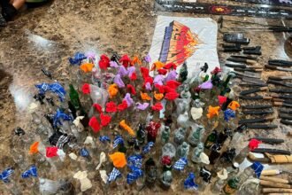 Polda Metro Jaya Amankan 65 Orang, Puluhan Sajam dan Bahan Molotov Disita Jelang Aksi di DPR