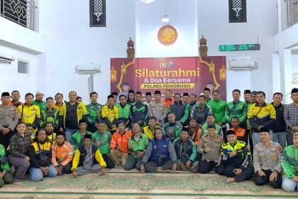 Polres Ponorogo Rangkul Komunitas Ojol Perkuat Sinergi Jaga Kamtibmas