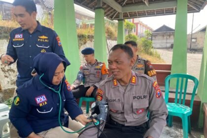 Polres Probolinggo Periksa Kesehatan Personel Pengamanan Bromo Pascakarhutla