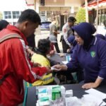 Polresta Malang Kota Gelar Bakkes Ajak Warga Makan Bersama dan Periksa Kesehatan Gratis