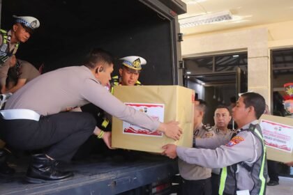 Polri Peduli, Polres Situbondo Kirim Bantuan Kemanusiaan untuk Korban Gempa NTT