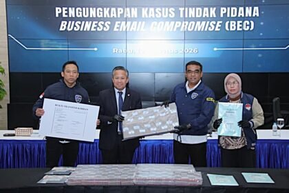 Polri Ungkap Kasus Business Email Compromise, Kerugian Korban Capai USD 350 Ribu