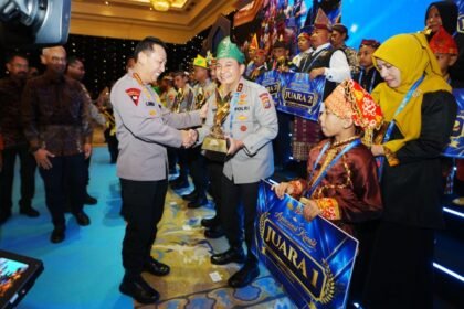 Unggul di Enam Kategori, Polda Riau Juara Umum Ketahanan Pangan Polri