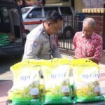 Polres Blitar Kota Gelar Gerakan Pangan Murah Sambut HUT Kemerdekaan RI ke-81
