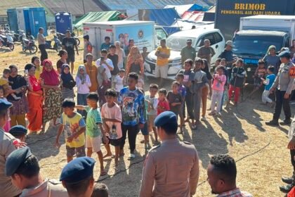 Upaya pemulihan masyarakat terdampak gempa bumi di Nusa Tenggara Timur terus dilakukan Korps Brimob Polri