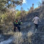 Kebakaran hutan dan lahan (karhutla) yang melanda kawasan Taman Nasional Bromo Tengger Semeru (TNBTS) di Kabupaten Lumajang tersebut terpantau belum sepenuhnya padam hingga Minggu