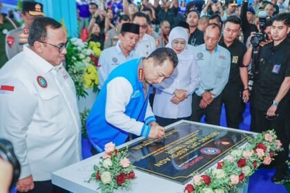 Kapolri Resmikan Gedung KSPSI AGN Jatim Setelah Puluhan Tahun Pembangunan Sempat Terhenti